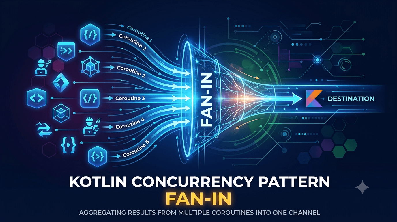 Fan-in with Kotlin Coroutines and Flow