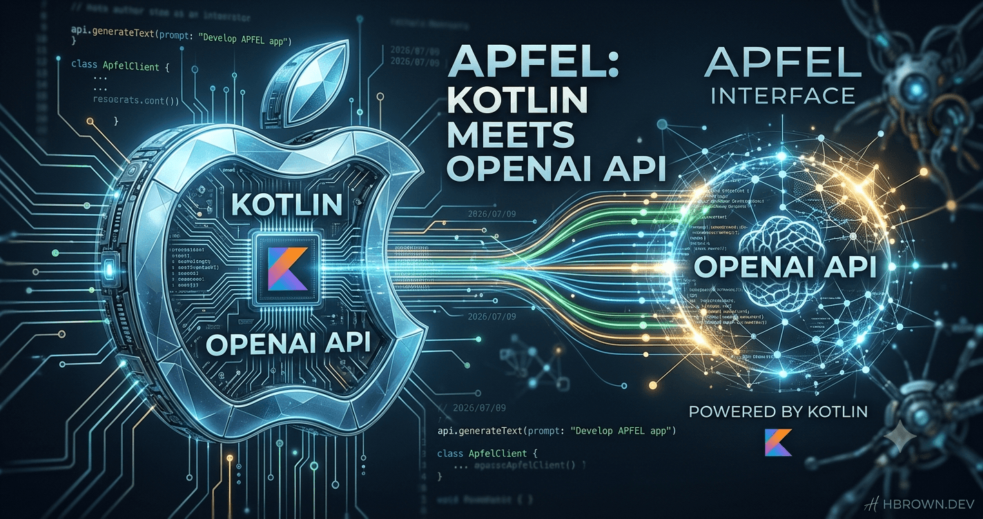 Accessing Apple's on-device AI from Kotlin using apfel