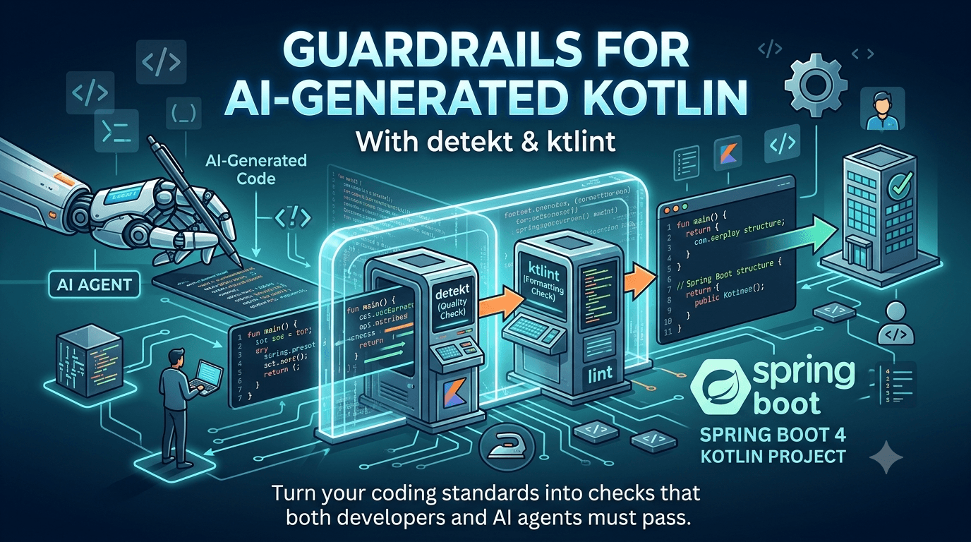 Guardrails for AI-Generated Kotlin with detekt and ktlint
